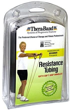 Theraband Kulplu Tubing Direnç Lastiği Sarı