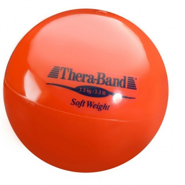 25831 Theraband 1.5 Kg Kırmızı Yumuşak Ağırlık Topu