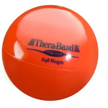 25831 Theraband 1.5 Kg Kırmızı Yumuşak Ağırlık Topu