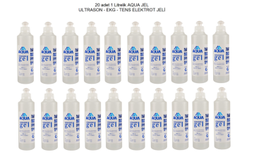 20 x 1L Ultrason Ekg Tens Epilasyon Jeli Ultrasound Gel