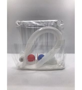 3 Toplu Spirometre Triflo Solunum Egzersiz Cihazı