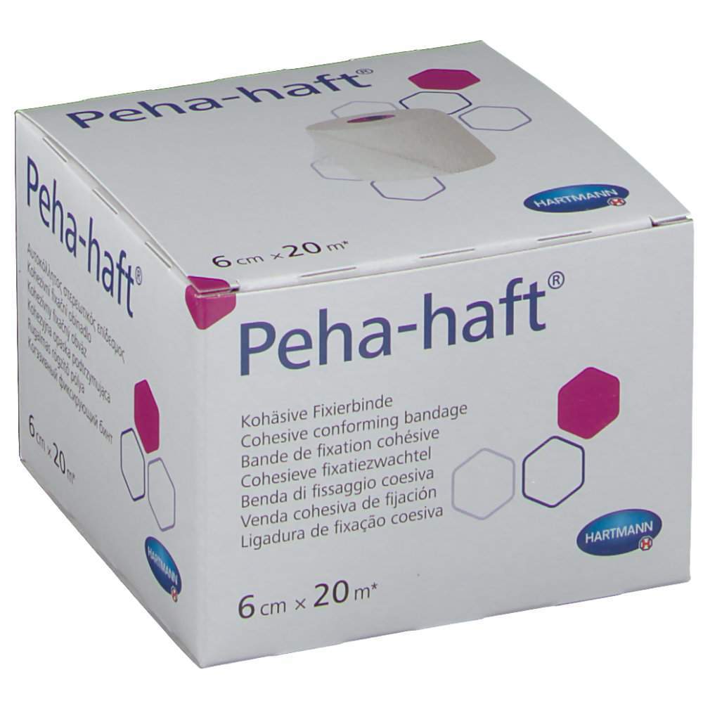 Peha Haft Latex-Free Koheziv Bandaj 6 cm x 20 mt