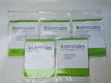 Stimrodes 5x5 cm Tens Elektrod Pedi 4'lü pakette