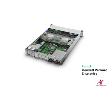 HPE Srv DL380 Gen10 1*Xeon Silver 4210R (10C/2.4Ghz) 64GB DDR4 3x1.2TB SAS 10K (8x2.5”) Hotplug P408i-a/2GB 4x1GbE 2x800W PSU 2U Rack
