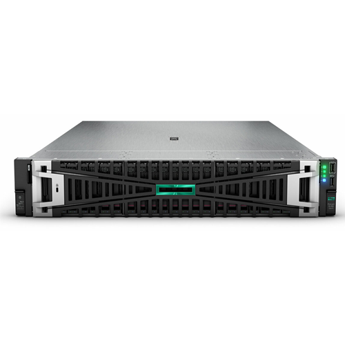 HPE Srv DL380 Gen11 1*Xeon Silver 4510 (12C/2.4GHz) 64GB DDR5 2x960GB HPE SSD (8x2.5”) MR408i o/4GB 4x1GbE ILO Std. 2x1000W PSU 2U Rack