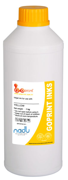 EPSON  DuraBrite Pigment Sarı (Yellow) Uyumlu Goprint Yazıcı Mürekkebi 1 Litre