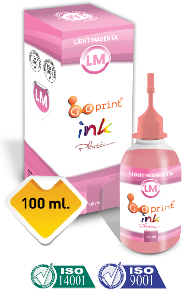 Epson T6736 Uyumlu Light Magenta UV (Solmayan) Goprint Yazıcı Mürekkebi 100 ml