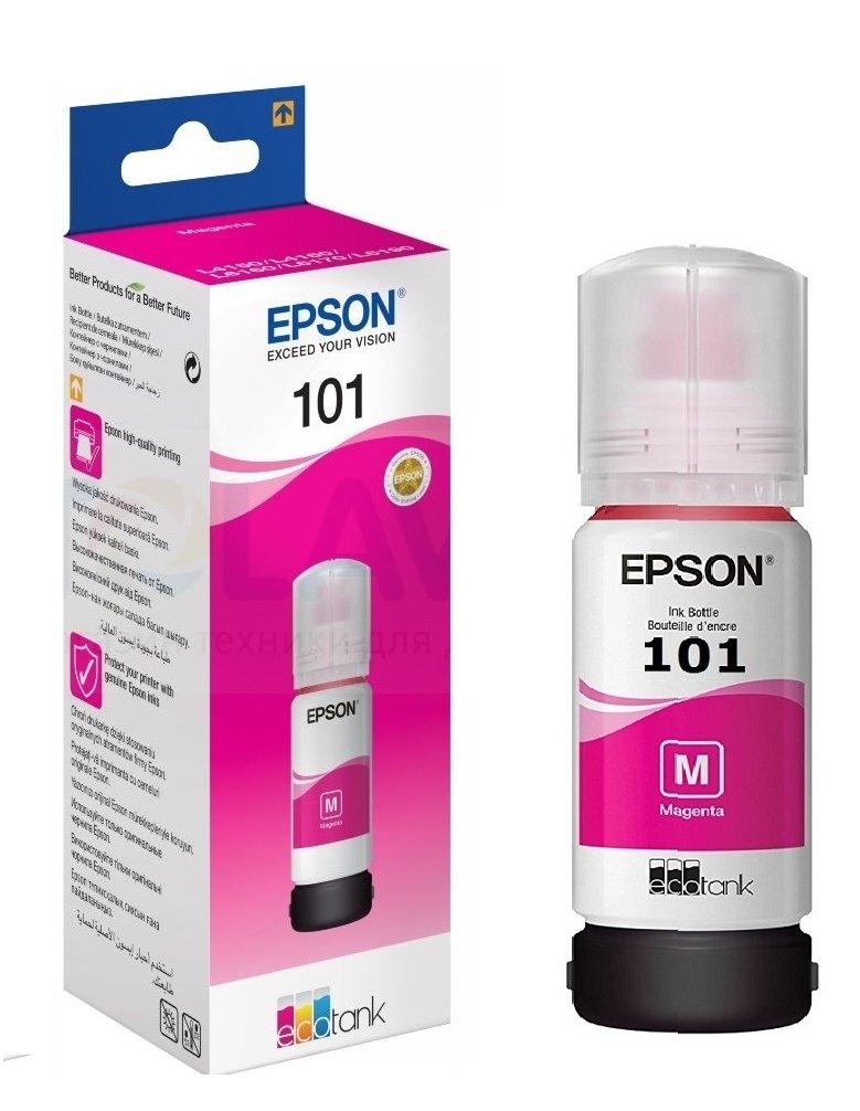 EPSON T101M KIRMIZI MÜREKKEP KARTUŞU( C13T03V34A )