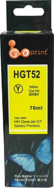 HP GT52 Uyumlu Yellow Mürekkep Kartuşu