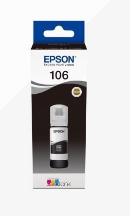 EPSON T106 PHOTO SİYAH MÜREKKEP KARTUŞU (C13T00R140)