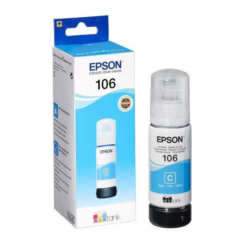 EPSON T106 MAVİ MÜREKKEP KARTUŞU  (C13T00R240)