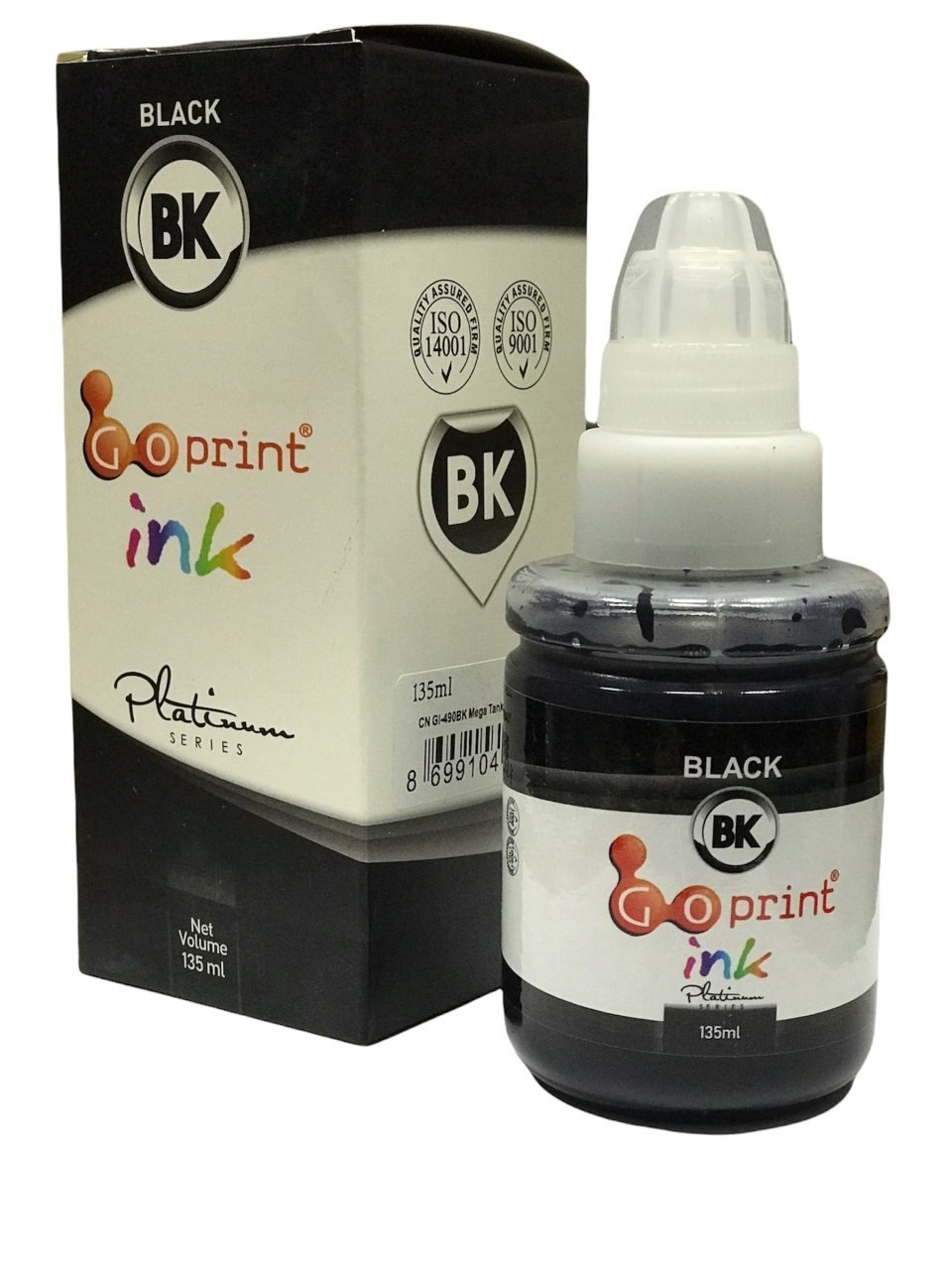 Canon GI-490 Uyumlu Black Goprint Yazıcı Mürekkebi 135 ml