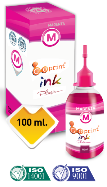 Epson DuraBrite Pigment Uyumlu Magenta Goprint Yazıcı Mürekkebi 100 ml