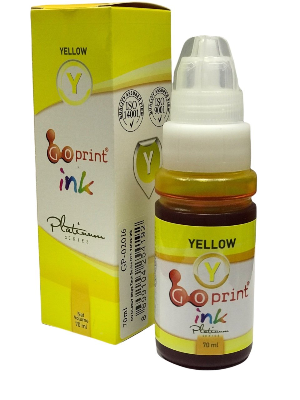 Canon GI-490 Uyumlu Yellow Goprint Yazıcı Mürekkebi 70 ml