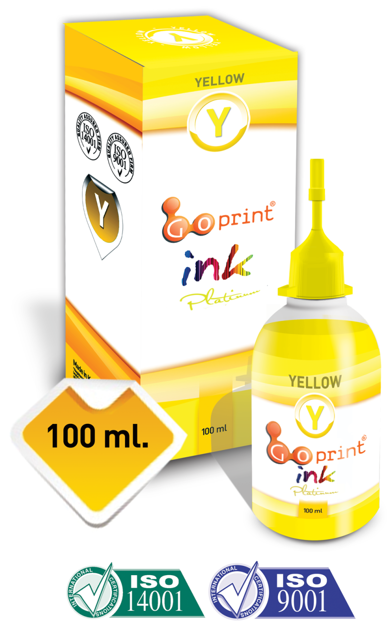 Epson T6644 Uyumlu Yellow Mürekkep 100 ml