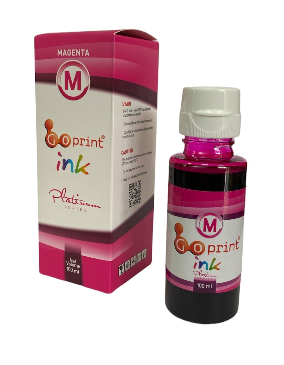 HP GT Uyumlu Magenta Goprint Yazıcı Mürekkebi 100 ml