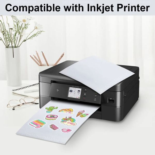 Goprint Inkjet Mat Metalik PP Plastik Etiket  A4 20 yaprak 80um