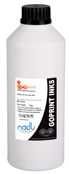 EPSON DuraBrite Pigment Uyumlu Siyah (Black) Goprint Yazıcı Mürekkebi 1 Litre