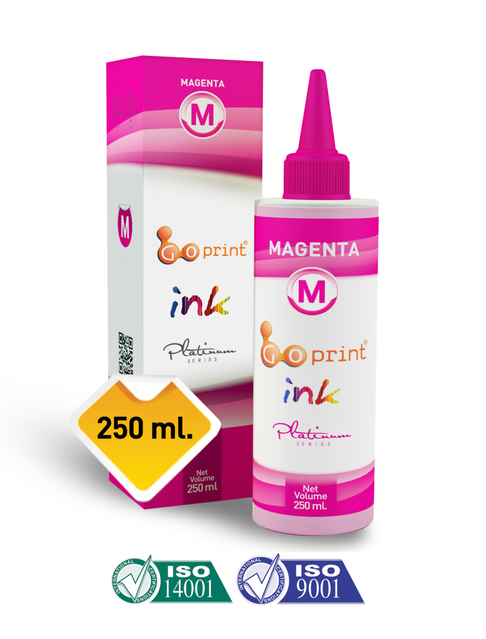 Canon CLI-551 Uyumlu Magenta Goprint Yazıcı Mürekkebi 250ml