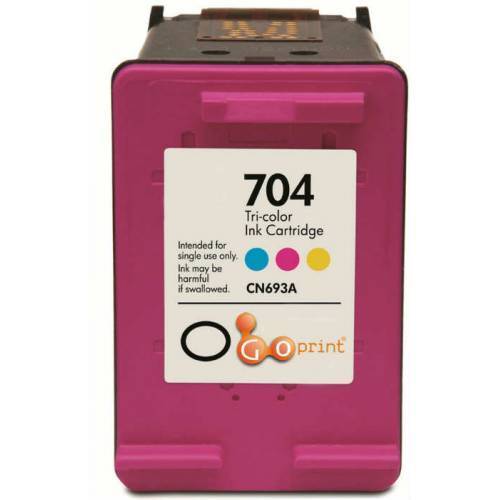 HP 704 Muadil Renkli Mürekkep Kartuşu CN693A