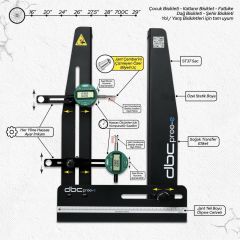 Dbctoolz Proo-e Bisiklet Akort Sehpası ( Dijital )