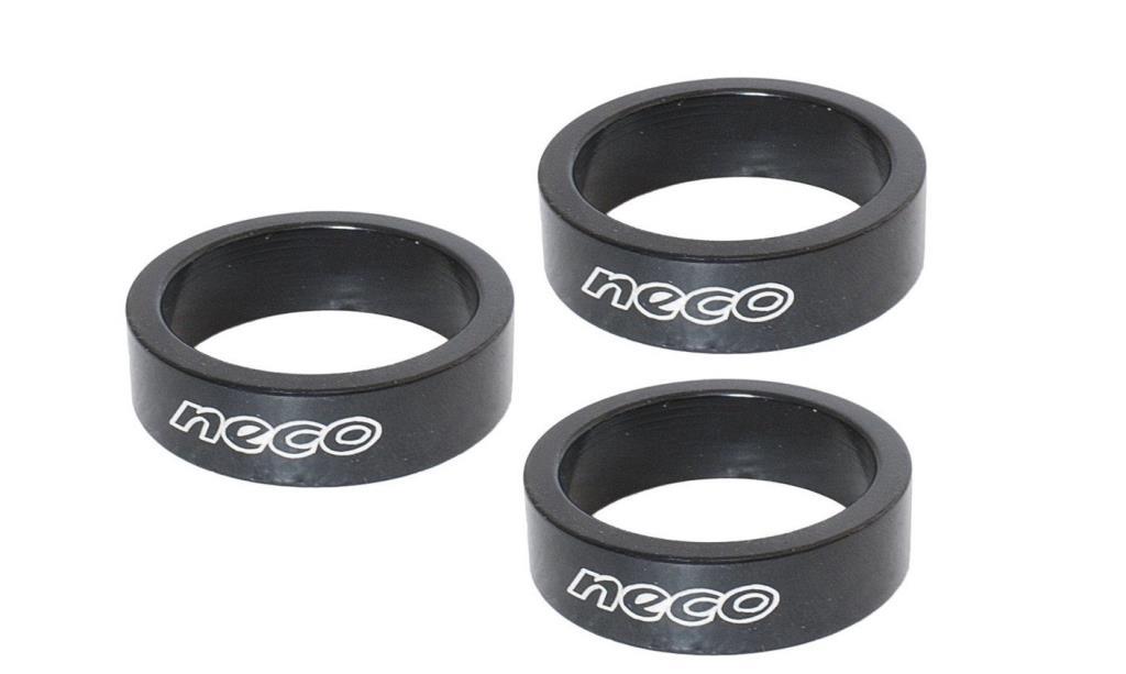 Neco Spacer 10mm x 3 Adet Siyah