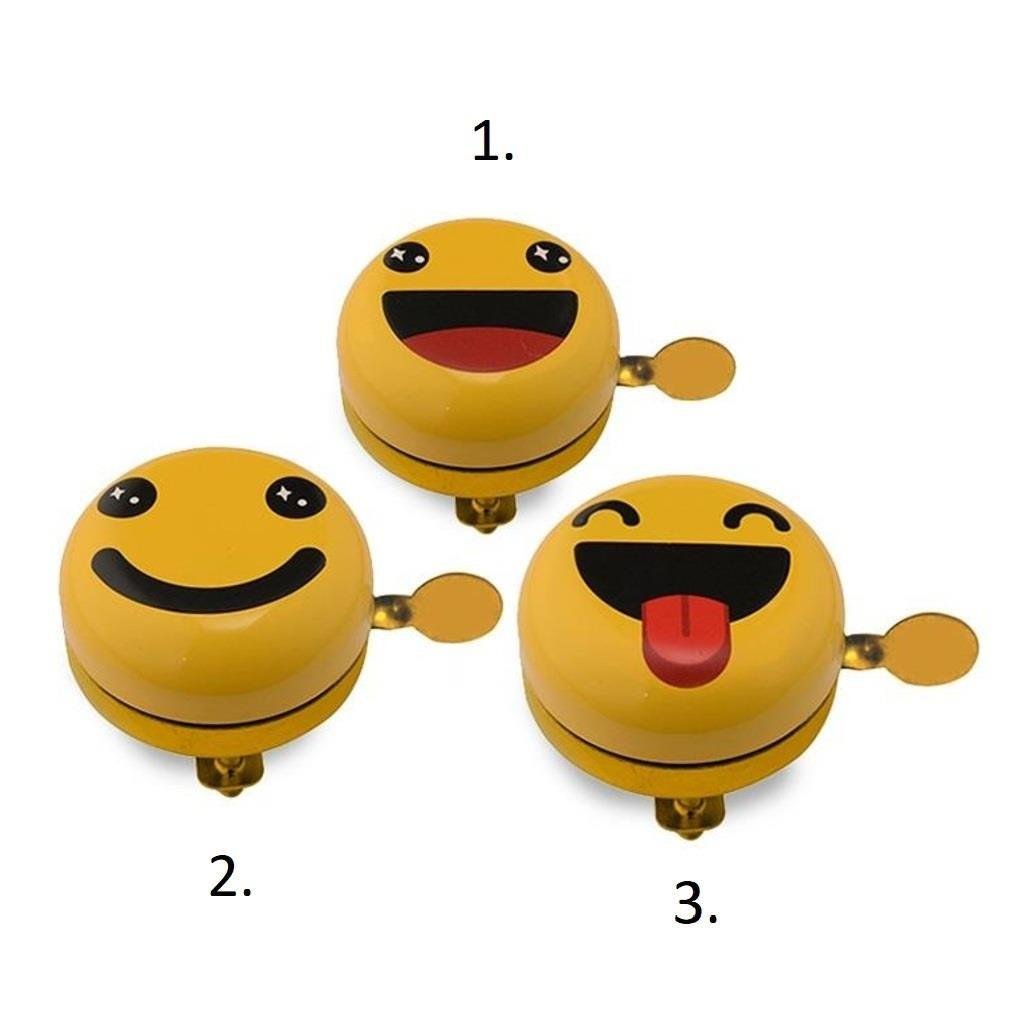 Impact Bisiklet Zili Emojili Metal Sarı