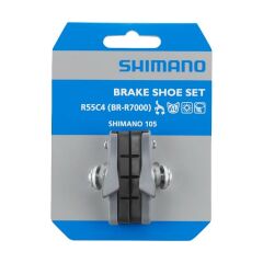 Shimano 105 Yol Fren Pabucu R55C4 ( BR-R7000 ) 1 Çift Gri