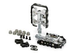 XLC PD-S02 MTB/Trekking Kilitli Pedal Gümüş-Siyah