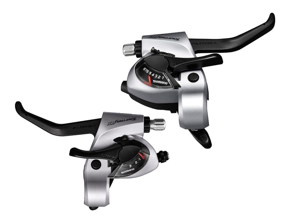 Shimano Tourney ST-TX800-8 Vites/Fren Kolu Set 3x8V Gri ( Kutulu )