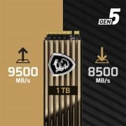 MSI SSD SPATIUM M570 PCIe 5.0 NVMe M.2 2TB Heatsink R:10000 W:9500