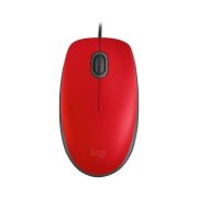 LOGITECH M110 SESSİZ KABLOLU MOUSE KIRMIZI 910-006759