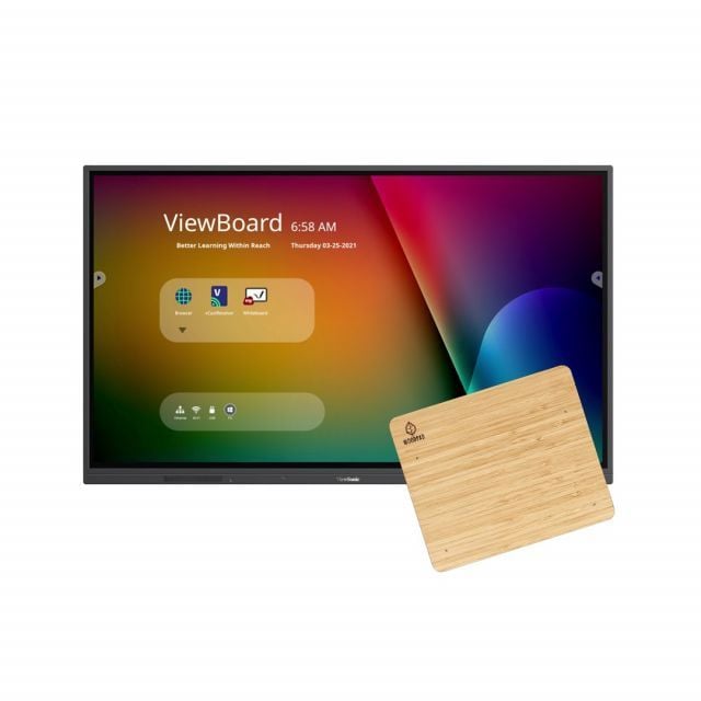 VIEWSONIC IFP6532 VIEWBOARD 65 İNÇ 4K İNTERAKTİF DOKUNMATİK EKRAN + NOTEPAD GRAFIK TABLET