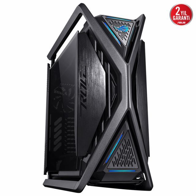 ASUS ROG GR701 FANLI ALÜMİNYUM - ÇELİK ALAŞIMLI TEMPERLİ CAM USB 3.2 EATX/ATX/MINI-ATX/MICRO-ATX OYUNCU KASASI