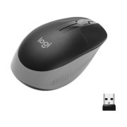 LOGITECH M191 BÜYÜK BOY USB ALICILI 1.000 DPI KABLOSUZ MOUSE-GRİ 910-005922