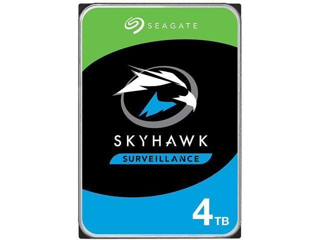 SEAGATE SKYHAWK 3.5 4TB SATA 3.0  256MB 180 MB/sn RV SENSÖR 5900RPM 64HD KAMERA 180TB/YİL ISYÜKÜ 7/24 GÜVENLİK DİSK ST4000VX013