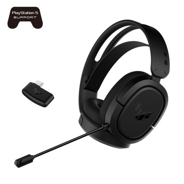 ASUS TUF GAMING H1 WIRELESS 7.1 OYUNCU KULAKLIĞI 2.4 GHz PC/MAC/PS5/NINTENDO SWITCH MOBİL VE XBOX ONE UYUMLU