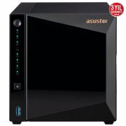 ASUSTOR AS3304T REALTEK RTD1296 4 YUVALI (4X22TB DESTEĞİ) 2GB DDR4 2.5GBE X1 USB 3.2 X3