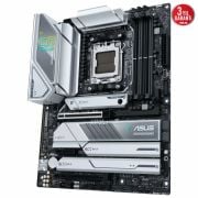 ASUS MB PRIME X670E-PRO WIFI AMD X670E AM5 DDR5 6400 DP HDMI 4X M2 USB3.2 AX WİFİ + BT AURA RGB 2.5GBİT LAN ATX 128GB’A KADAR RAM DESTEĞİ PCIE5.0 ASUS 5X PROTECTION III