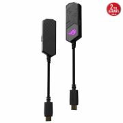 ASUS AI GÜRÜLTÜ ÖNLEYİCİ MİKROFON MQA İŞLEME TEKNOLOJİSİ ESS 9281 QUAD DAC SES AMPLİFİKATÖRÜ VE AURA SYNC ÖZELLİKLİ ROG CLAVIS USB-C 3 5 MM GAMING DAC BİLGİSAYARLAR MOBİL CİHAZLAR DİZÜSTÜ BİLGİSAYARLAR İLE UYUMLUDUR