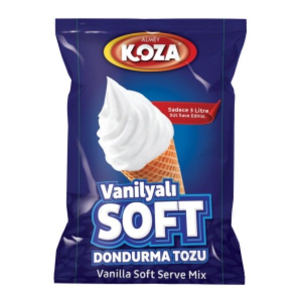 Vanilyalı Soft Dondurma (750 gr / 3lt Süt)