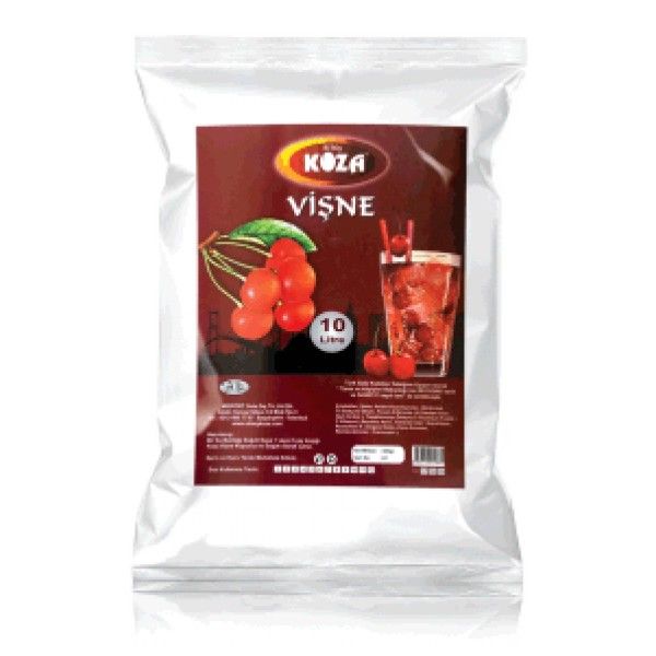 Koza Soğuk Vişne Aromalı Toz İçecek(450 gr/10lt Su)