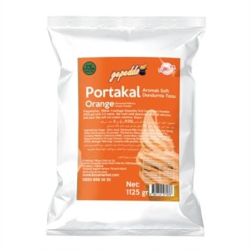 Portakal Soft Dondurma Tozu (1125gr/3lt Su)