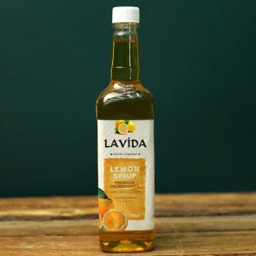 Lavida Limon Aromalı Kokteyl Şurup, 750ml