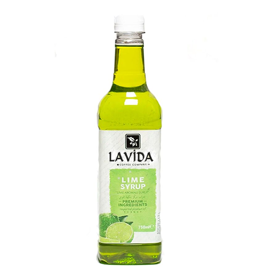 Lavida Lime Aromalı Kokteyl Şurup, 750ml