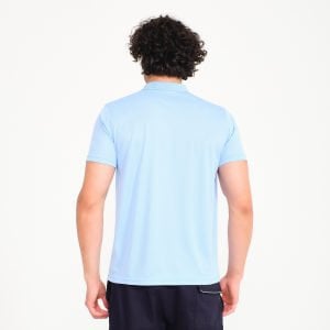 Mavi Forma Kumaş Polo Yaka  İş Tişörtü