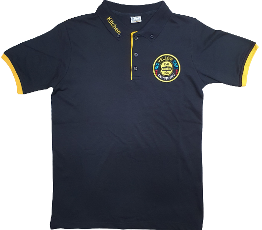 Lacivert Firma Logo | İsmi Nakışlı Polo Yaka İş Tişörtü