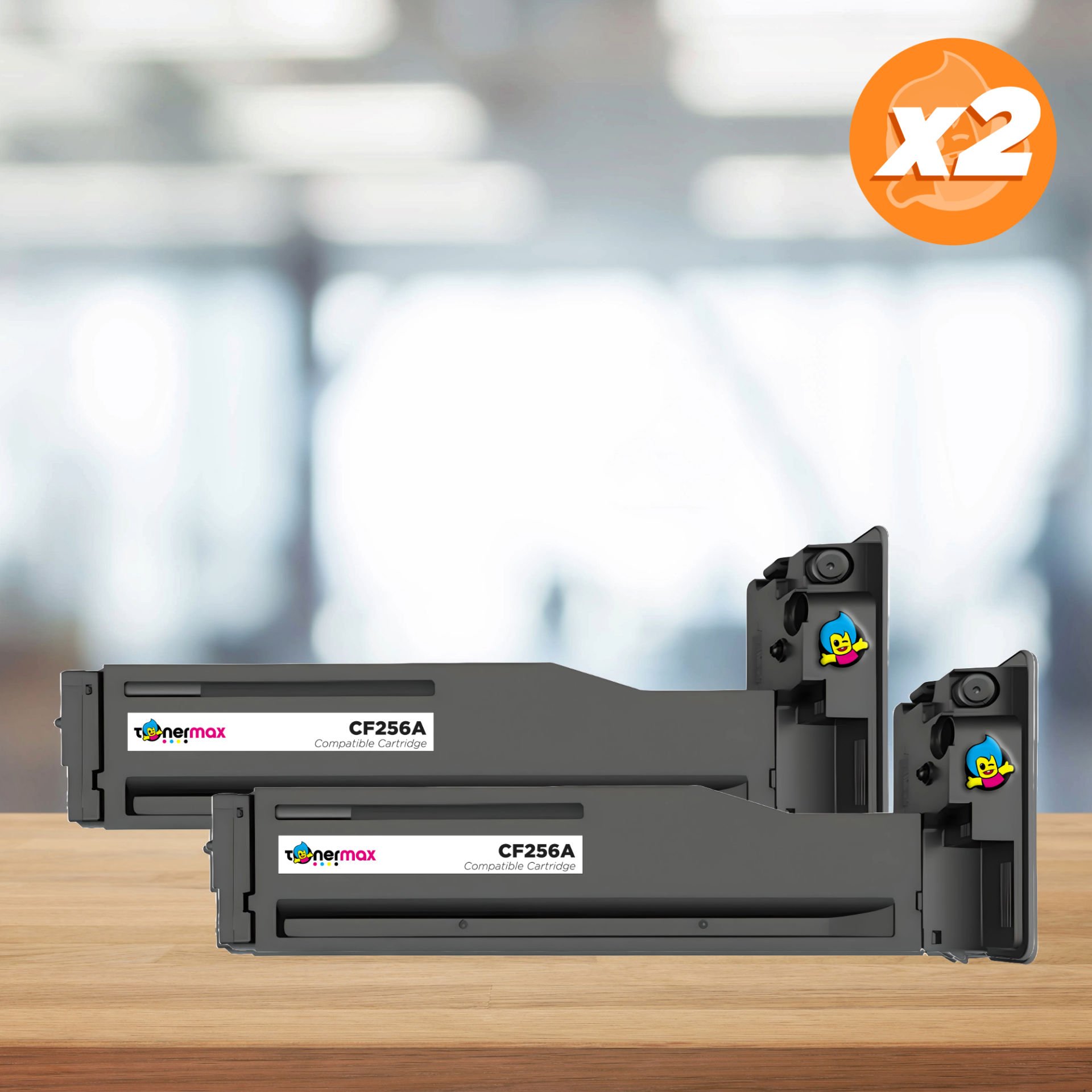 Hp 56A / CF256A Muadil Toner 2'li Avantaj Paket / Laserjet M433A / Laserjet M436N / Laserjet M436NDA