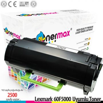 Lexmark 605 / 60F5000 / MX310 / MX410 / MX510 / MX511 / MX611 Muadil Toner