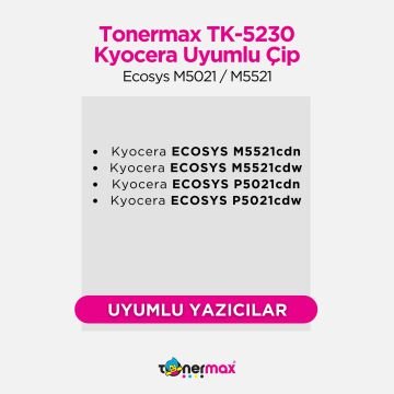 Kyocera TK-5230 Set Toner Çipi/ Ecosys M5021 / M5521